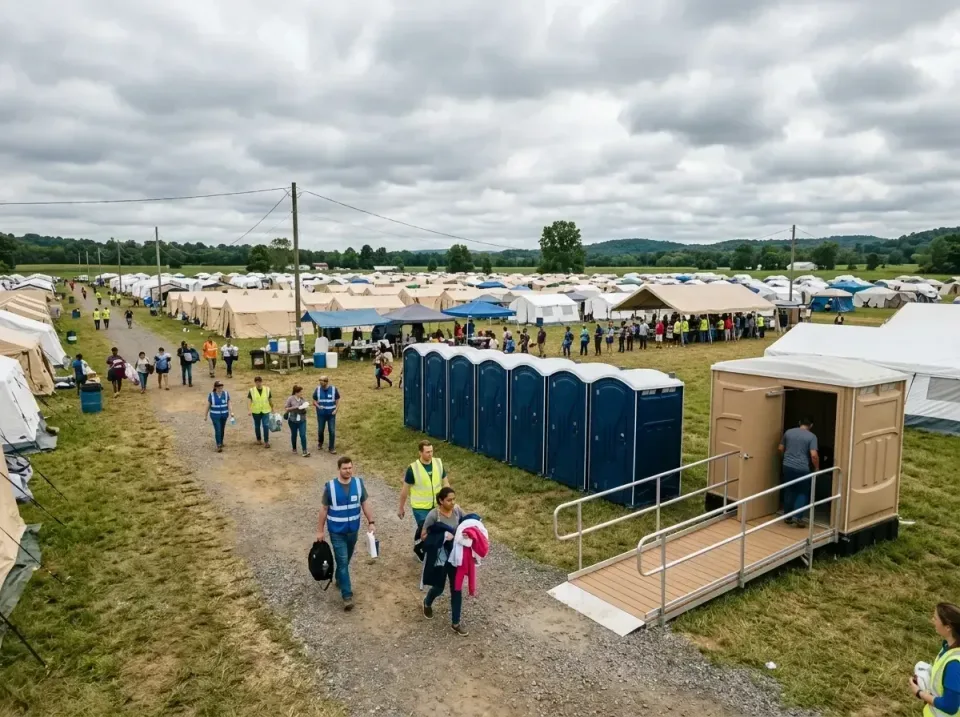 disaster-relief-camp-restrooms-010 — frequently asked questions, Dumpster & Portable Bathrooms Rental in Ste. Genevieve, MO